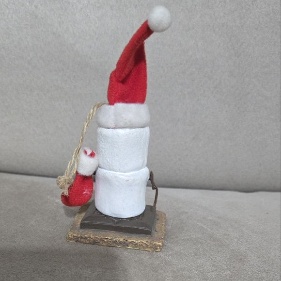 The S'mores Original 3.5" Santa Claus Snowman Christmas Ornament - Picture 2 of 3